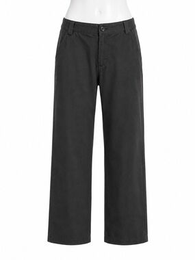 Size 10 Tilley Women’s Travelwear Go Anywhere Straight Leg Pants Black
